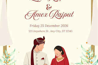 design wedding invitation card