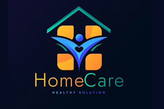 do senior care assisted living healthcare nursing home logo