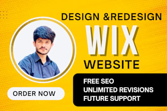 design or redesign luxury wix website or wix to wordpress website
