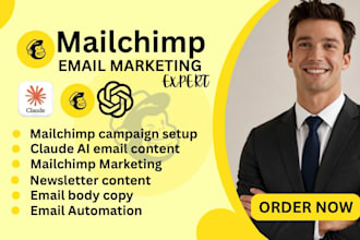 do mailchimp chatgpt claude ai email copywriting and workflow setup