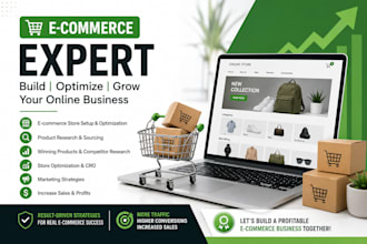 be your e commerce expert to grow and optimize your online store