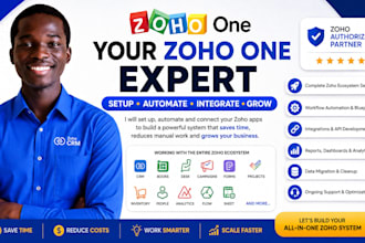 setup zoho bigin crm zoho CRM setup zoho one zoho campaign zoho books zoho desk