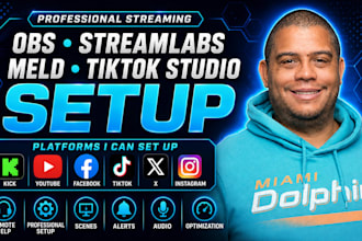 professionally set up and optimize your stream