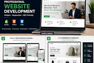 create a responsive HTML CSS website
