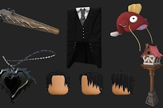 create custom roblox ugc, wearables, characters, accessories, and props