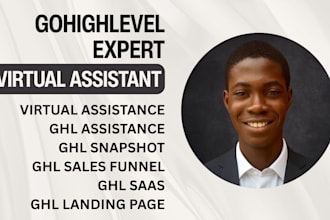 be your gohighlevel virtual assistant gohighlevel expert gohighlevel website VA