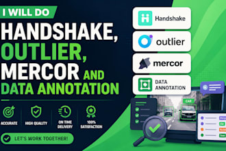 do handshake, outlier, mercor and data annotation