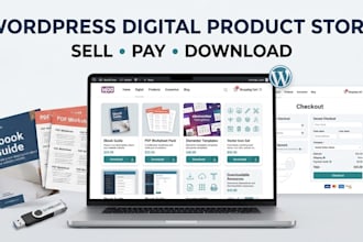 setup digital product store with easy digital download edd for passive income