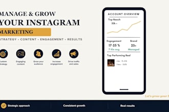 manage and grow your instagram with organic content strategy