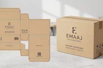 design professional product packaging box and carton box design