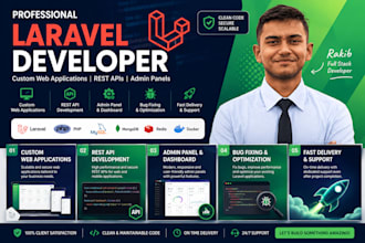 be your expert laravel developer