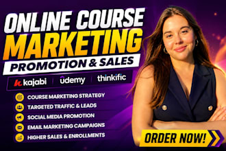 do kajabi online course marketing udemy thinkific online course promotion