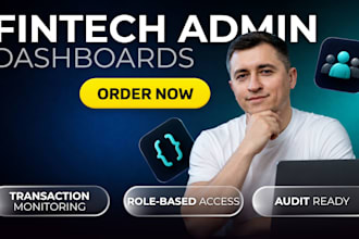 build a fintech admin dashboard with roles and permissions