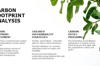 calculate your carbon footprint and prepare a ghg emissions report