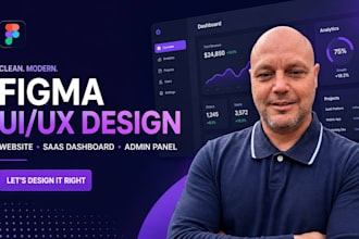 design figma website UI UX saas dashboard and admin panel UI UX