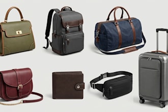 design backpack, handbag, fashion bag, wallet, luggage, duffled bag, tech pack