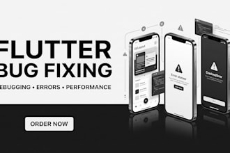 fix flutter bugs, errors, crashes and performance issues