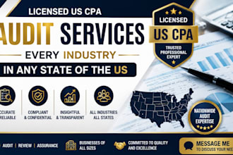 perform US CPA review and attestation services for financial statements