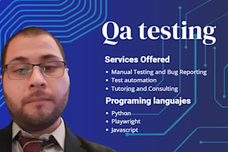 automate your test cases using playwright and python