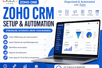 set up your zoho crm setup