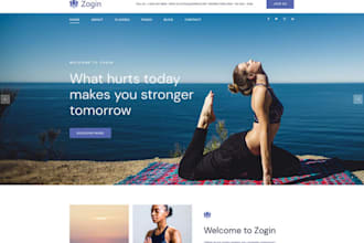 build wix yoga website personal trainer website reiki wellness website