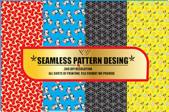 create seamless pattern  designs,chothing designs