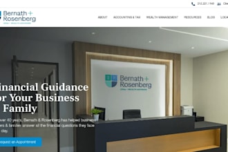 build squarespace financial advisory website wix stock crypto broker website