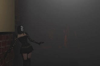 do custom 3d ps1 style character
