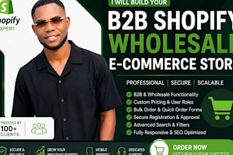 build b2b shopify wholesale ecommerce store