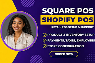 do square pos setup and shopify pos setup for retail stores