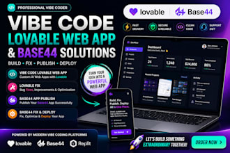 vibe code lovable web app lovable fix base44 app publish base44 fix and deploy