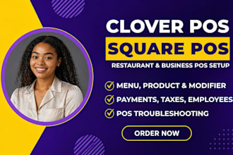 set up clover pos and square pos for your small business
