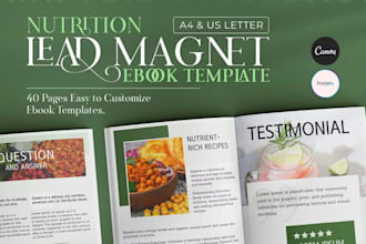 design pdf lead magnet coaching 2in1 workbook, book photos, book audit cookbook