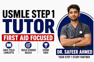 tutor usmle step 1 with first aid and high yield concepts