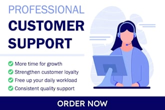 provide phone, email, and live chat customer service support