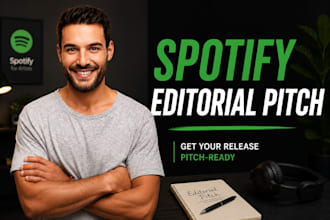 write a professional spotify editorial playlist pitch