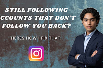 manually unfollow accounts that dont follow you back