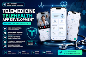 telemedicine healthcare telehealth medical app react native expo hipaa compliant