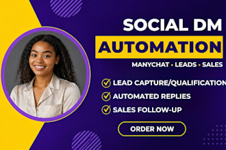 set up manychat automation for instagram chatbot and whatsapp chatbot