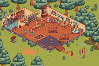 create pixel tilemap isometric pixel art tileset rpg game background game asset