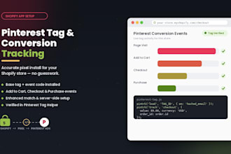 install pinterest autopilot tag and conversion tracking on shopify