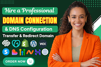 connect domain to website, transfer domain in godaddy, squarespace, or fix dns