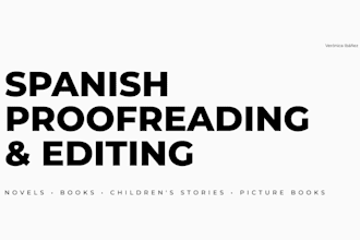 proofread and edit novels and childrens stories