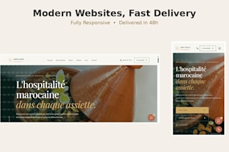 build your business website fast