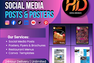 design social media posts