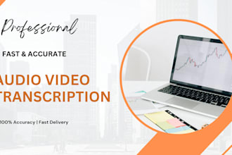 transcribe your audio and video