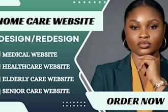 home care website, healthcare website, medical website, dental website, therapy
