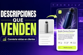 escribir descripciones comerciales que conviertan visitas en ventas
