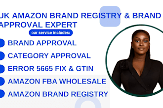 amazon brand registry, brand approval, gtin, amazon store design