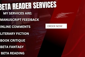 beta read critique and give detailed manuscript feedback with inline comments